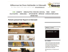 Tablet Screenshot of grieser.de